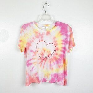 ⭐️ SUB_URBAN RIOT Tie Dye Graphic Tee Love Heart Size Medium